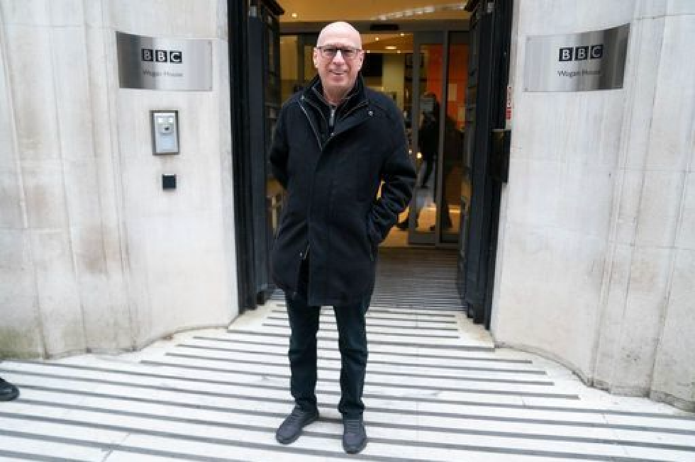 Ken Bruce smiling