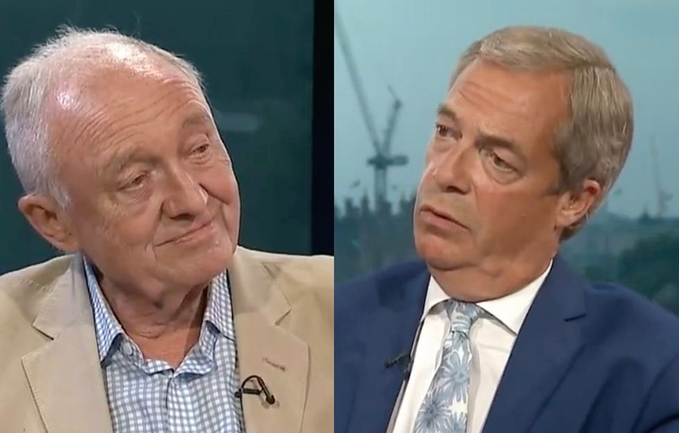 Ken Livingstone discussed the Labour Party with GB News' Nigel Farage
