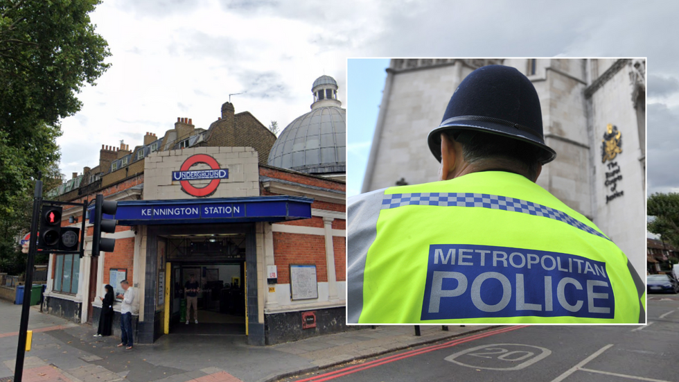 Kennington Station/Met Police
