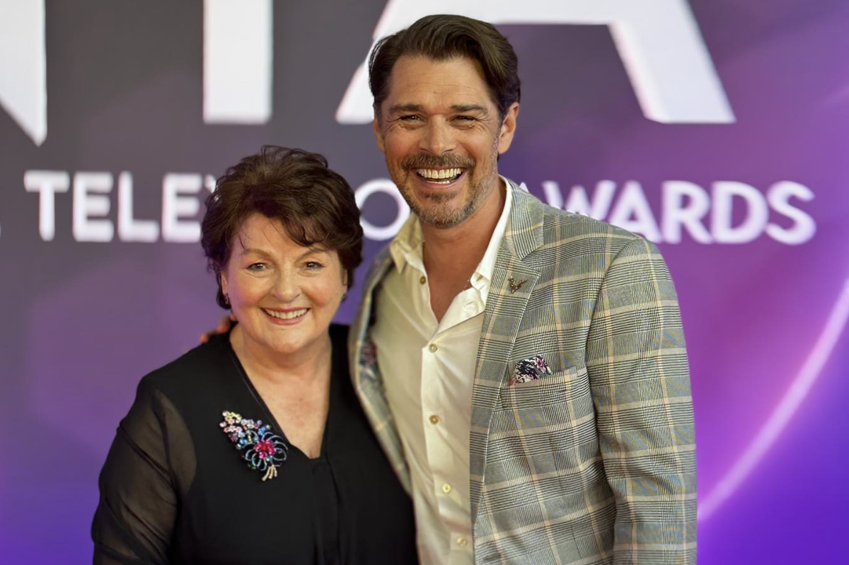 Kenny Doughty and Brenda Blethyn