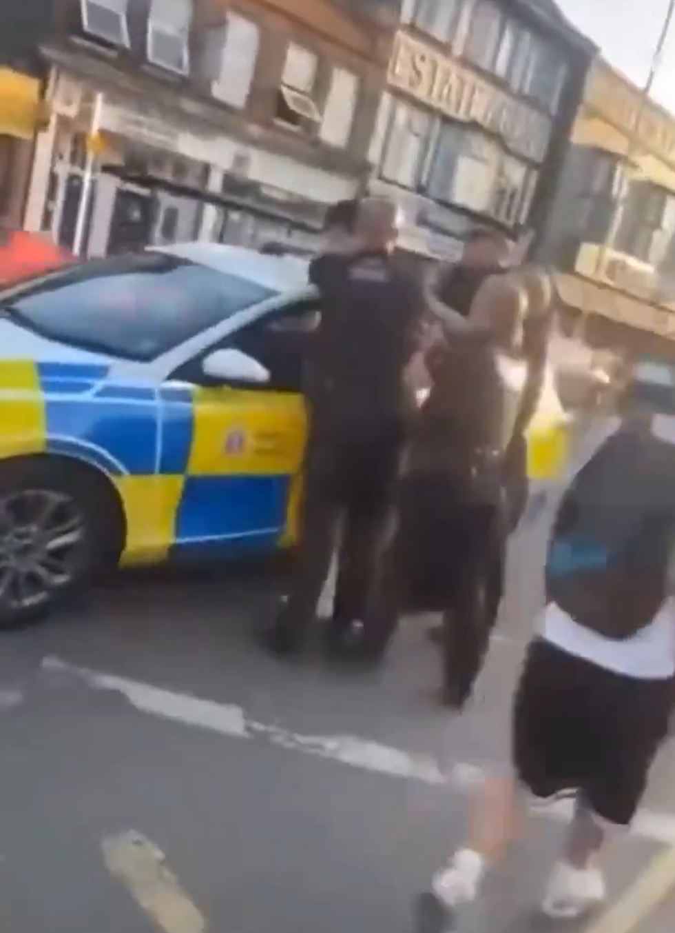 Kent Police rushed to the scene