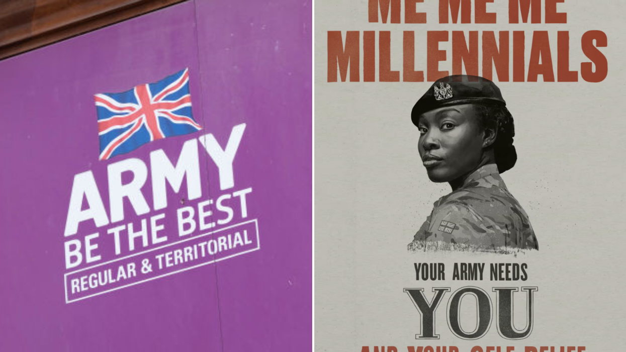 Kerry-Ann Knight featured in posters for the Army