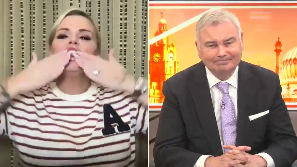 Kerry Katona and Eamonn Holmes