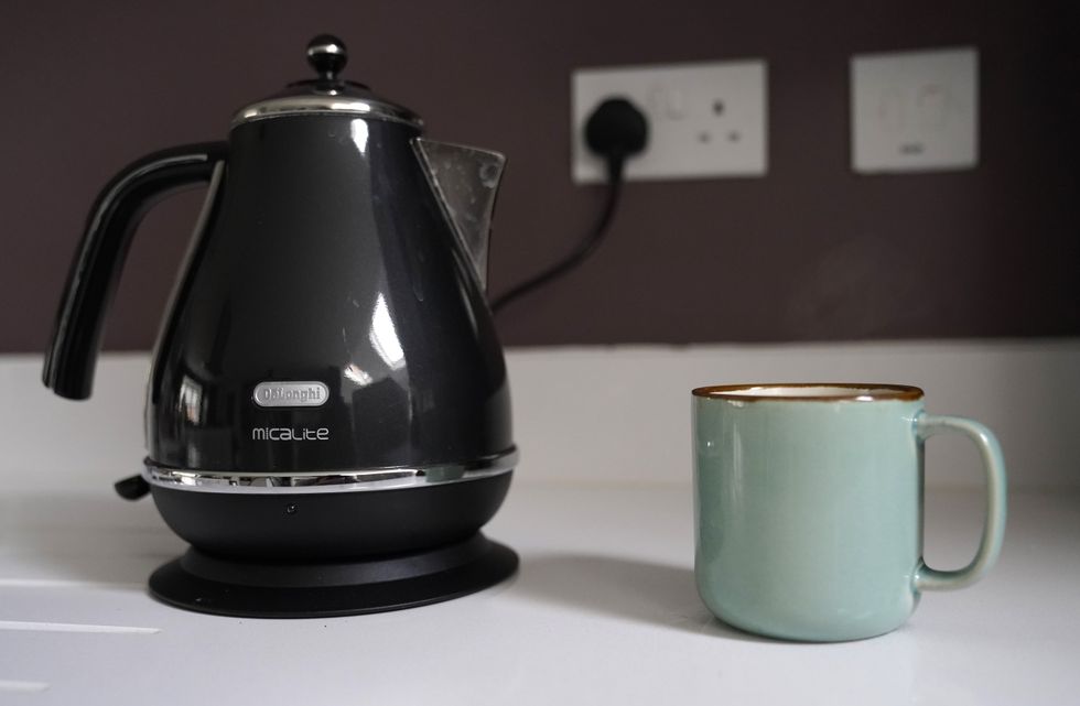 Kettle and mug