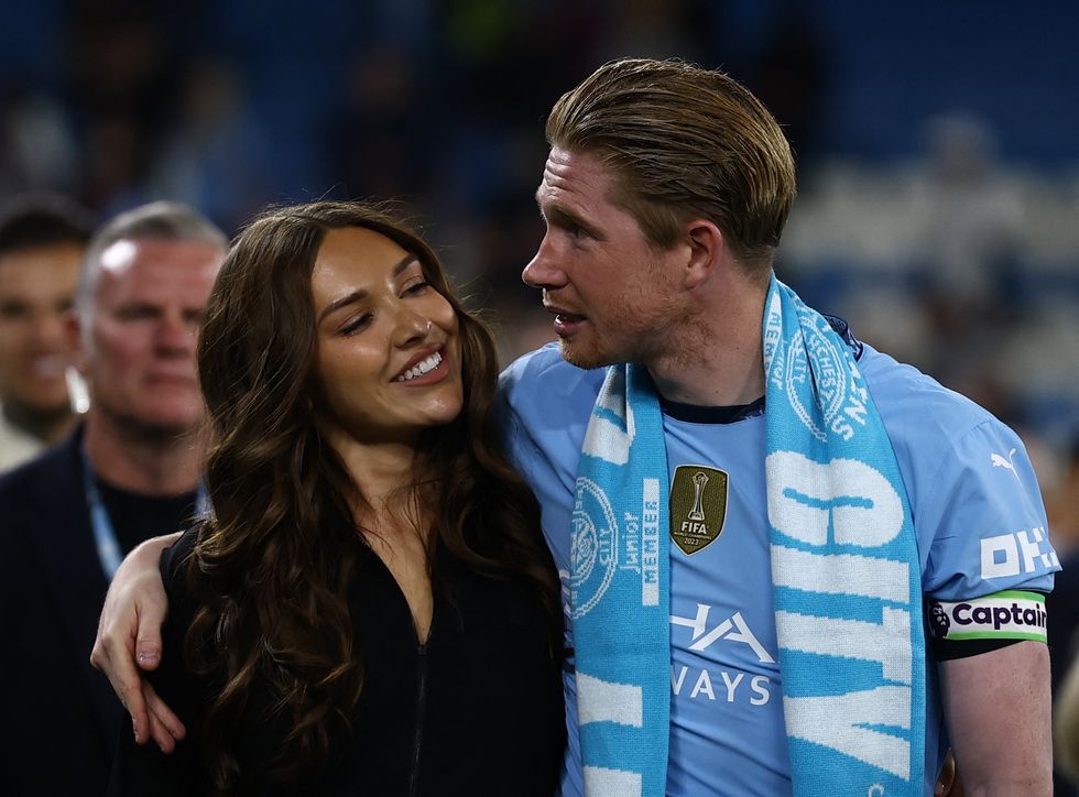 Kevin De Bruyne and Michele Lacroix