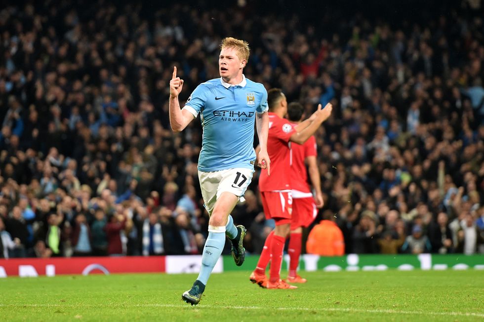 Kevin De Bruyne Man City