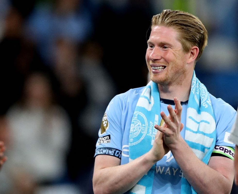 Kevin de Bruyne will not join another team in the Premier League