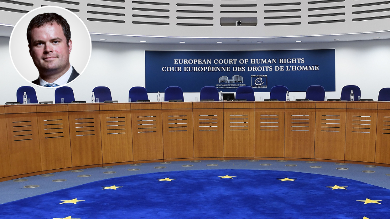 Kevin Foster and European Court of Human Rights (ECHR) in Strasbourg, eastern France