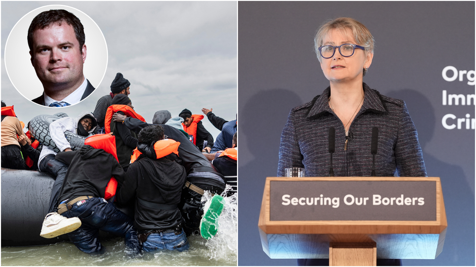 Kevin Foster, migrants crossing the channel and Yvette Cooper