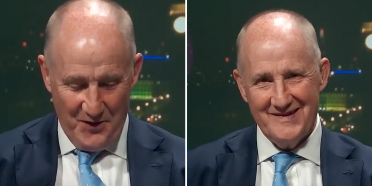 NextImg:Tory MP laughs off Tom Harwood’s Reform quip on ‘bruising night’ for his party