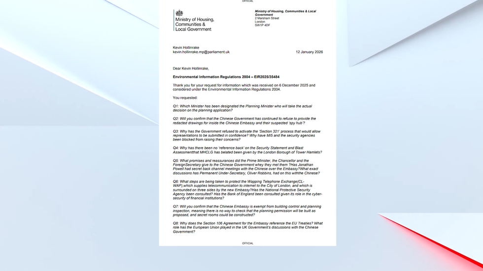 Kevin Hollinrake letter