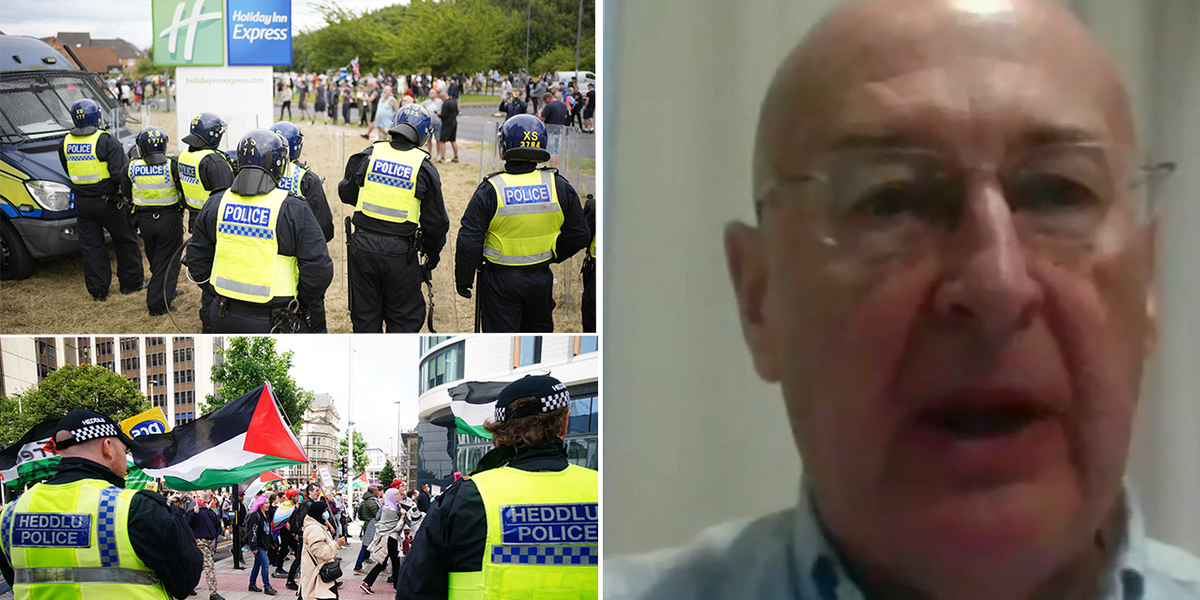 NextImg:UK riots: Ex-cop says two-tier policing ‘certainly exists’ and officers ‘walk on eggshells’