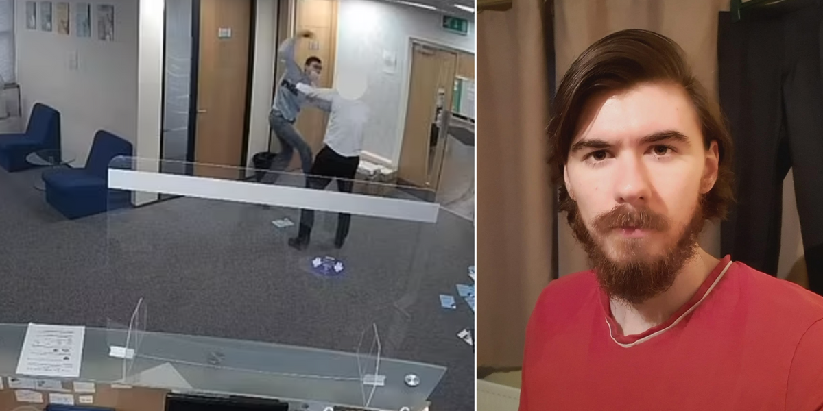 NextImg:Neo-Nazi planned terrorist attack at London law firm to 'intimidate' immigrants but was thwarted by brave receptionist who restrained him
