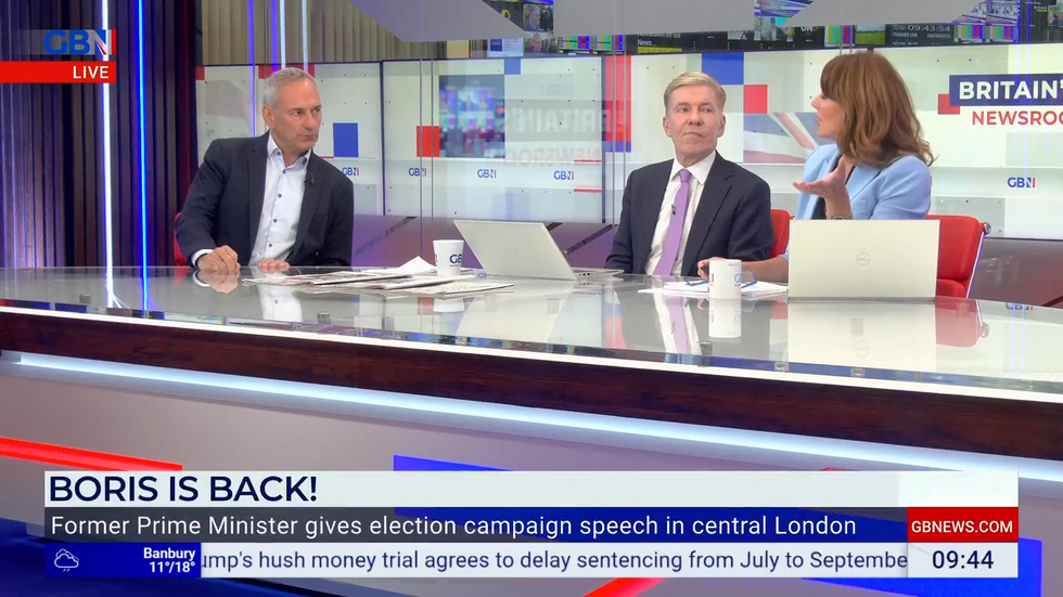 Kevin Maguire, Andrew Pierce and Bev Turner