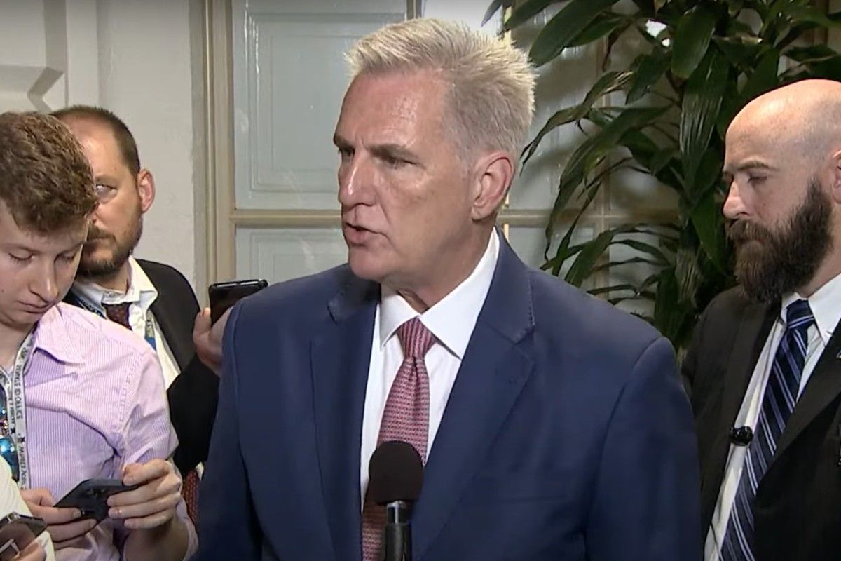 Kevin McCarthy grills reporter