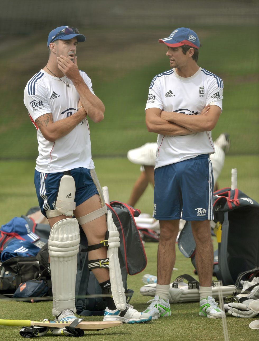 Kevin Pietersen and Sir Alastair Cook clashed when they were players for England