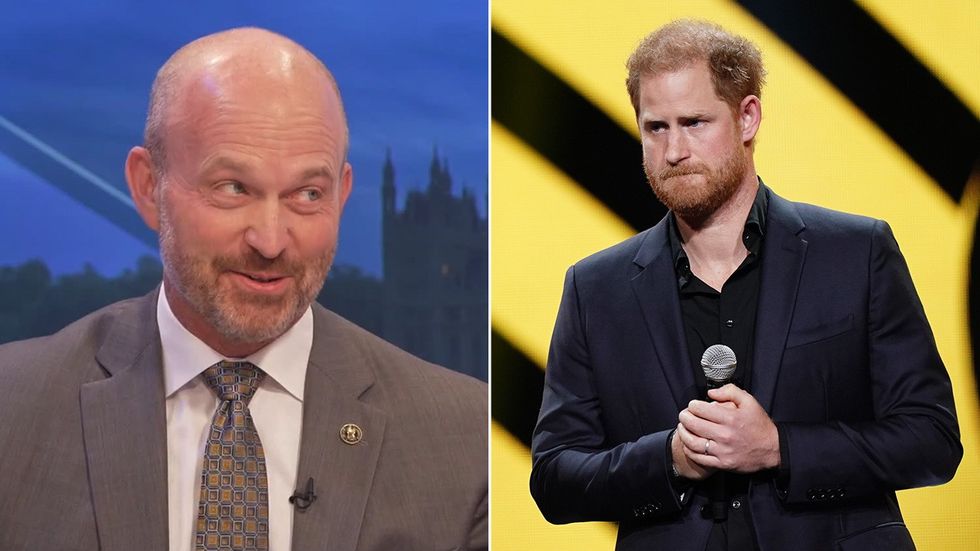 Kevin Roberts and Prince Harry