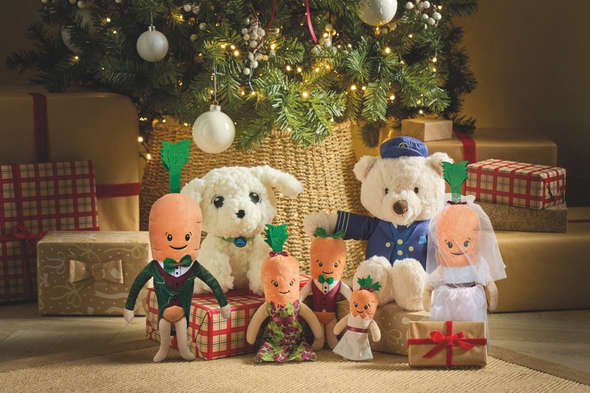 Kevin the Carrot plush toys