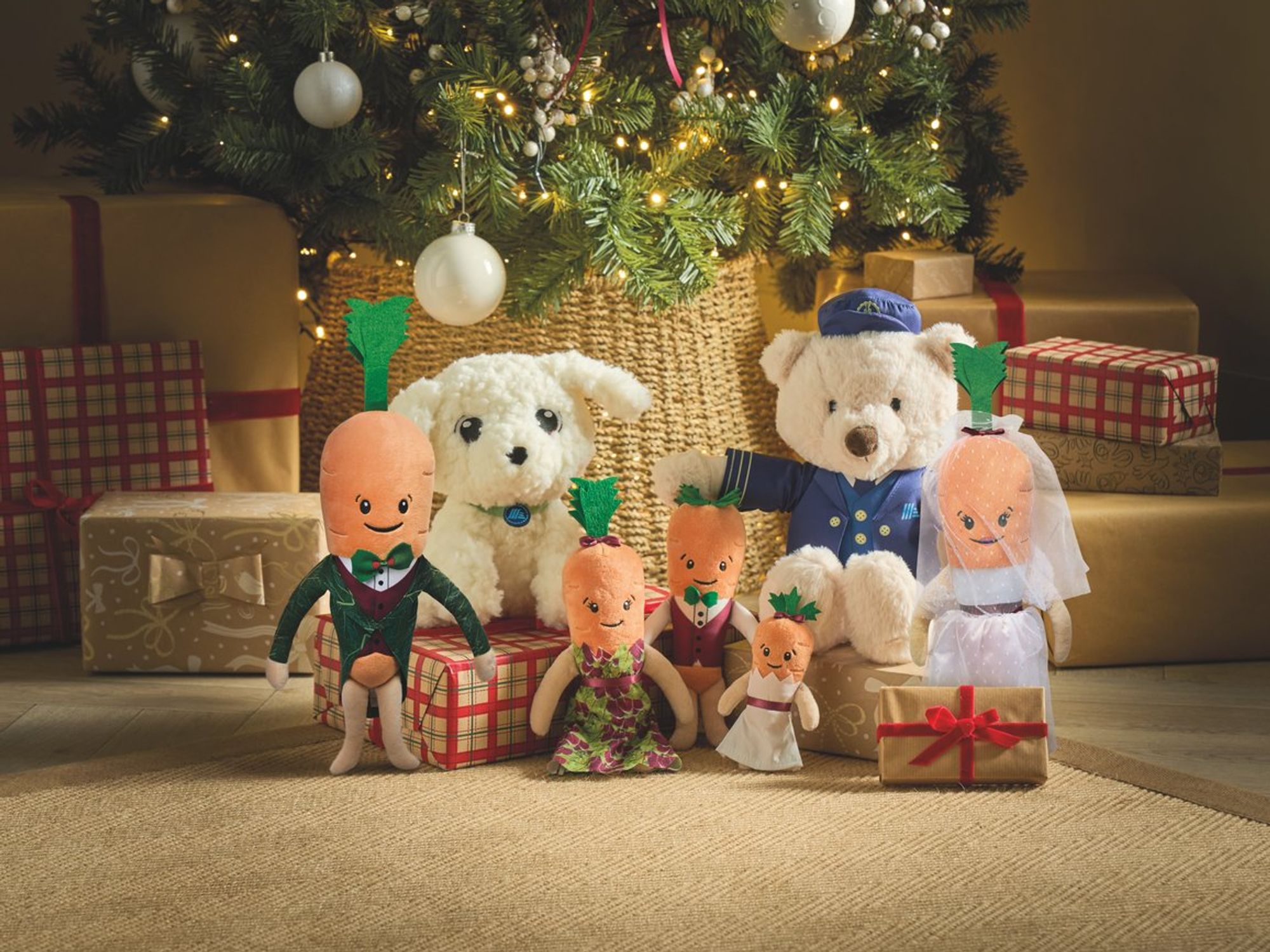 Kevin the Carrot plush toys