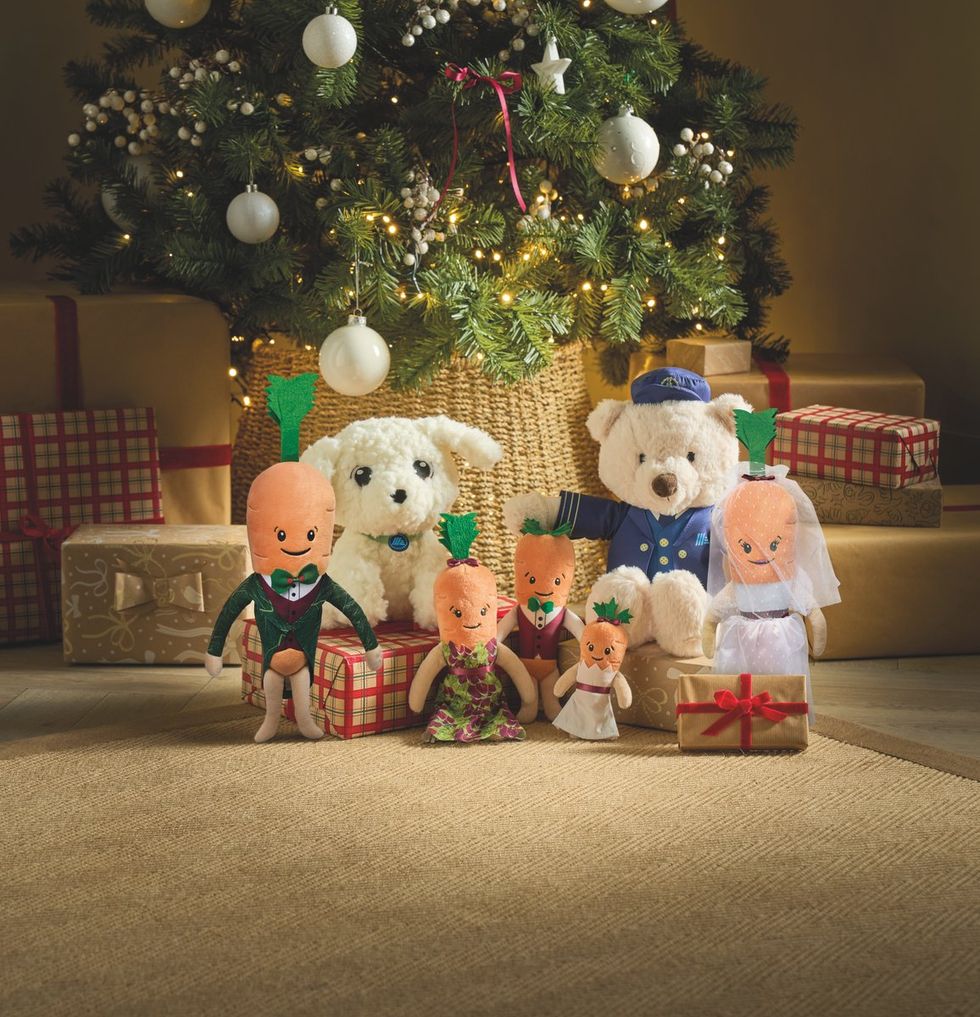 Kevin the Carrot plush toys