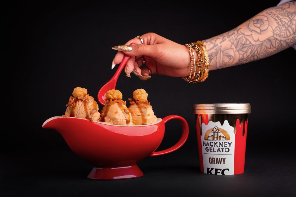 KFC Gravy Gelato
