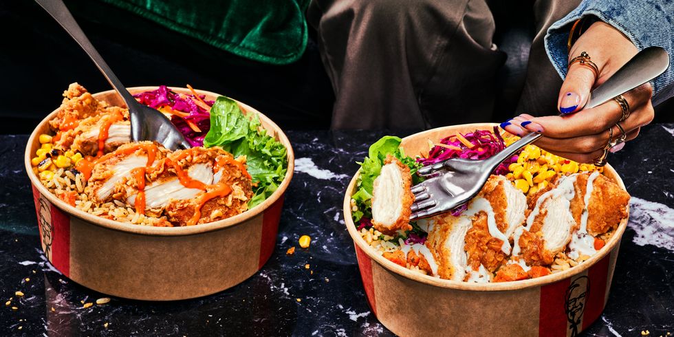 KFC rice bowls