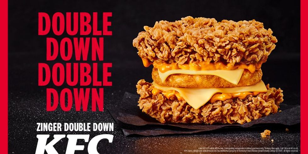 KFC Zinger Double Down