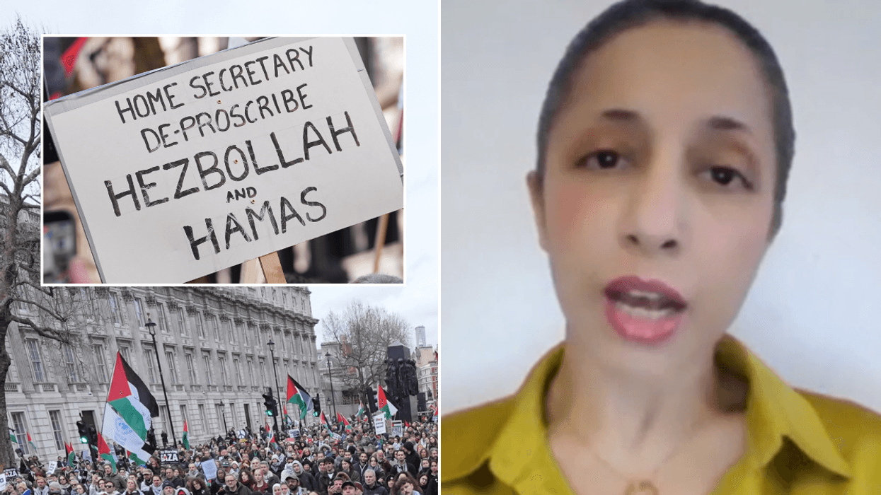 Khadija Khan; pro-Palestine protest