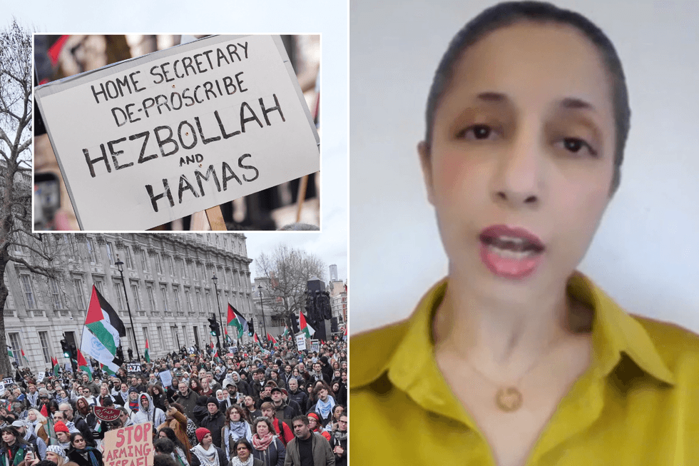 Khadija Khan; pro-Palestine protest
