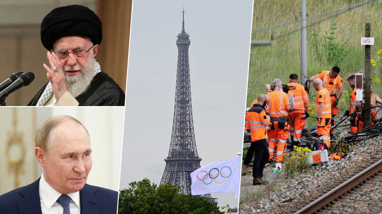 Khamenei/Putin/Eiffel Tower/French rail workers