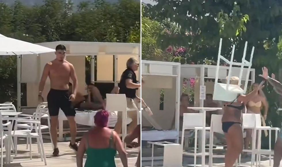 Kian Harratt has apologised for his actions but did insist the woman 'went down easy'