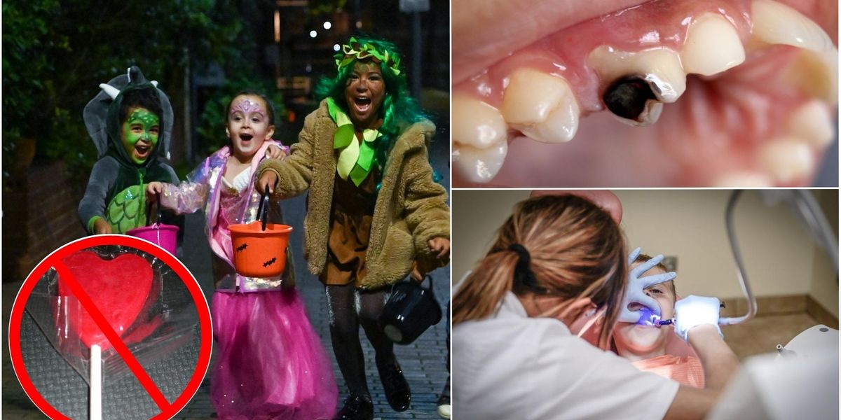 NextImg:Halloween goes woke as dentists urge parents to give children STICKERS instead of sweets