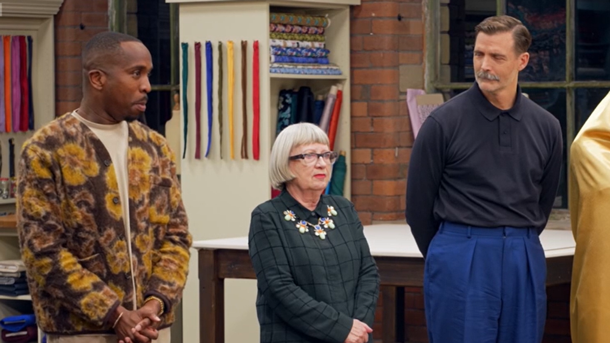 Kiell Smith-Bynoe, Esme Young and Patrick Grant