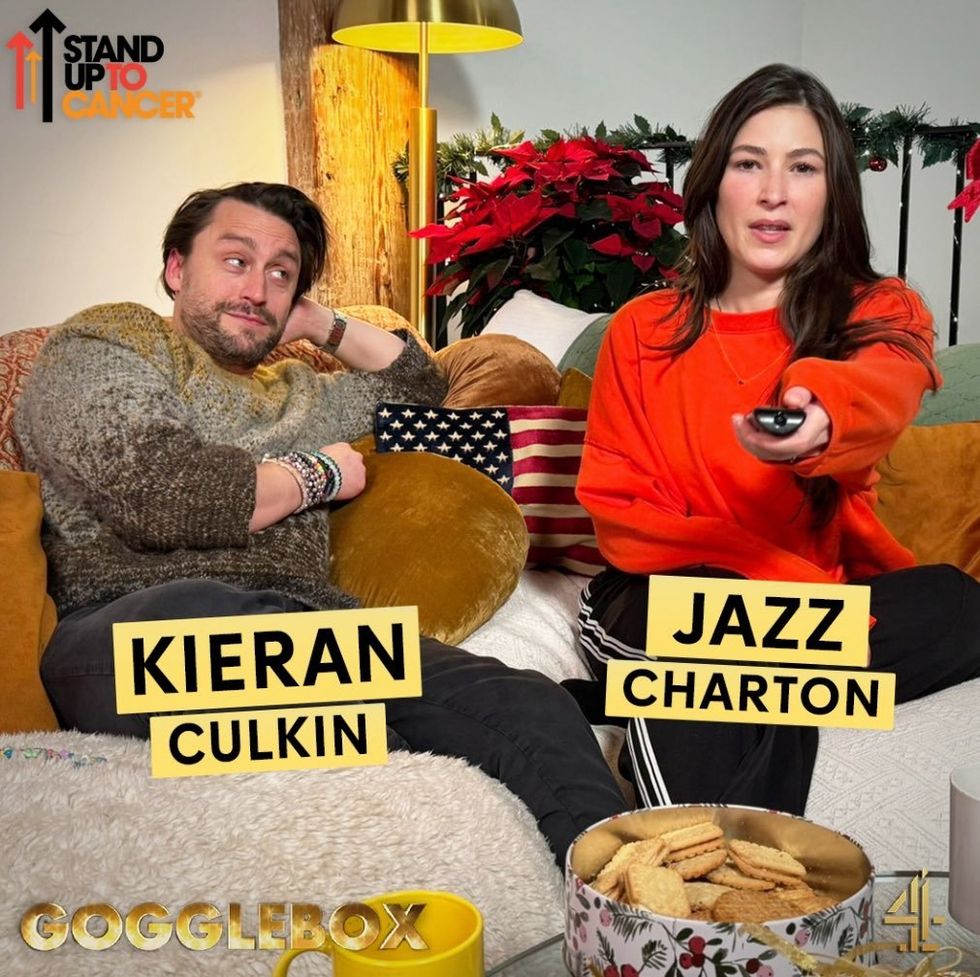 Kieran Culkin and Jazz Charton