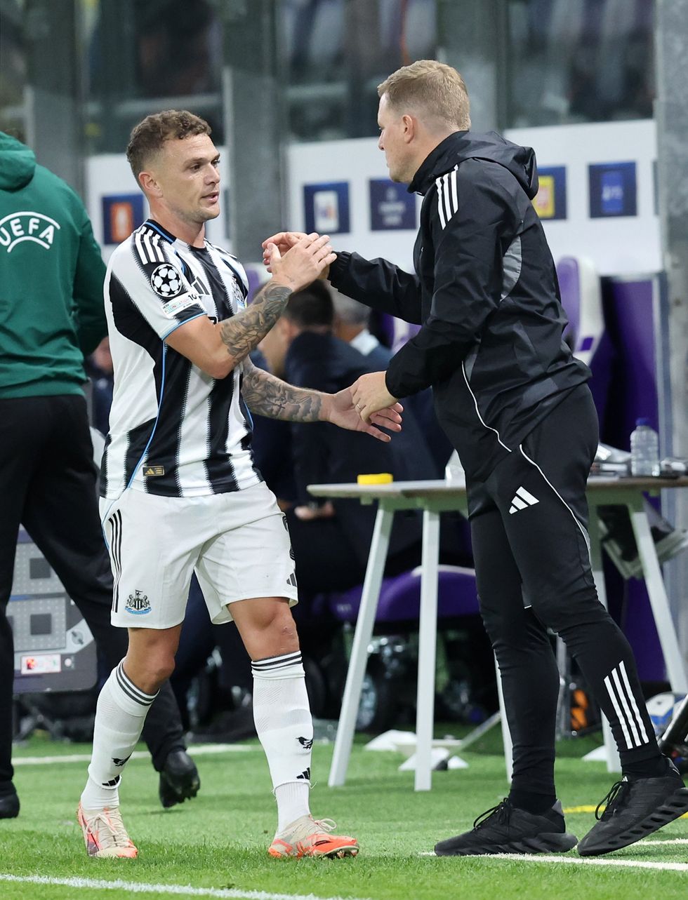 Kieran Trippier Eddie Howe