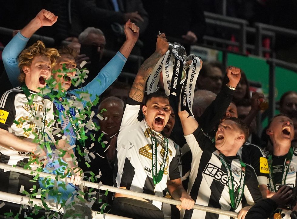 Kieran Trippier won the Carabao Cup with Newcastle last season