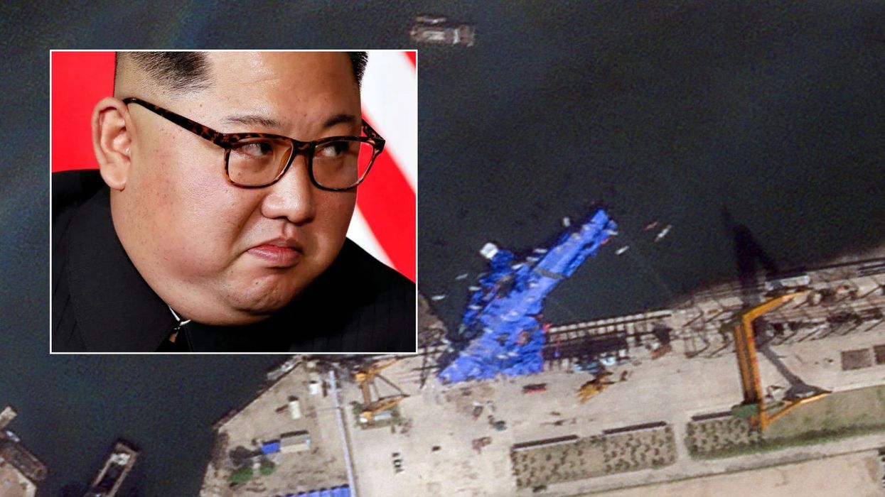 Kim Jong Un/Satellite image