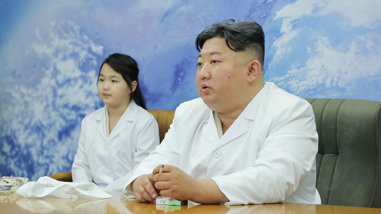 Kim Jong-Un smoking