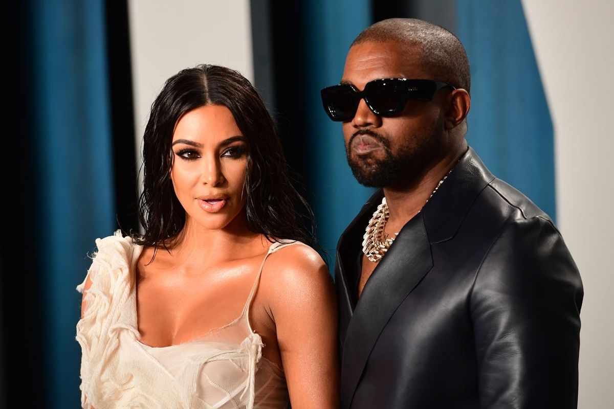 Kim Kardashian and Kanye West