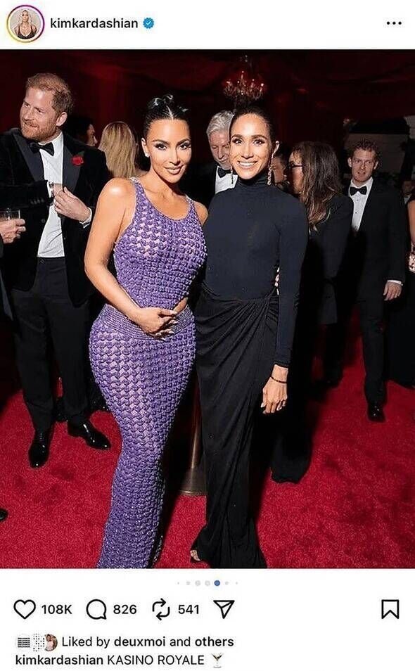 Kim Kardashian and Meghan Markle