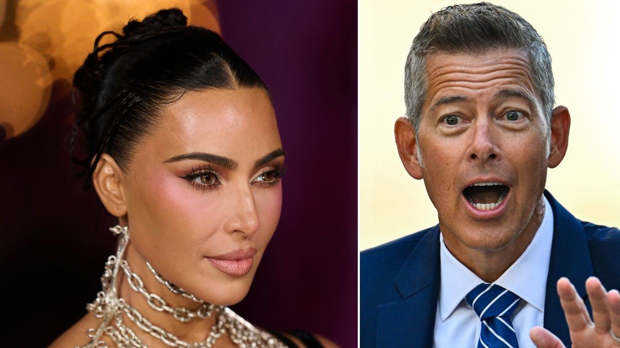 Kim Kardashian and Nasa acting administrator Sean Duffy