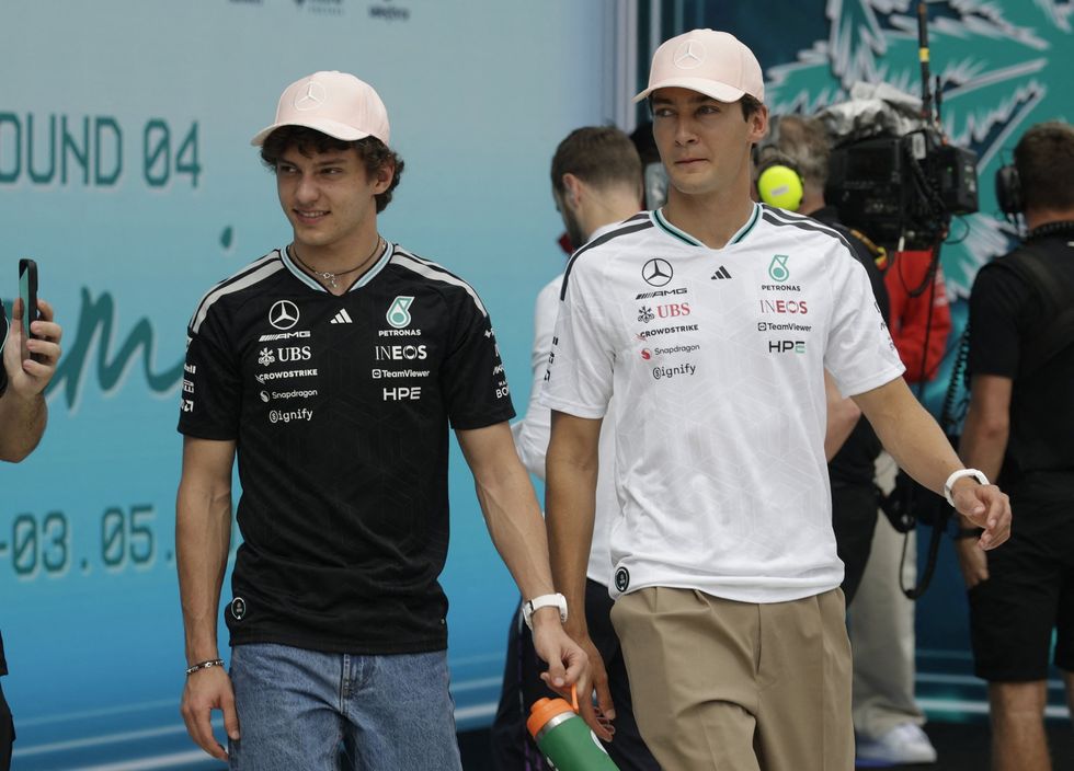 Kimi Antonelli is racing ahead in the title battle with George Russell in danger of being left in the dust
