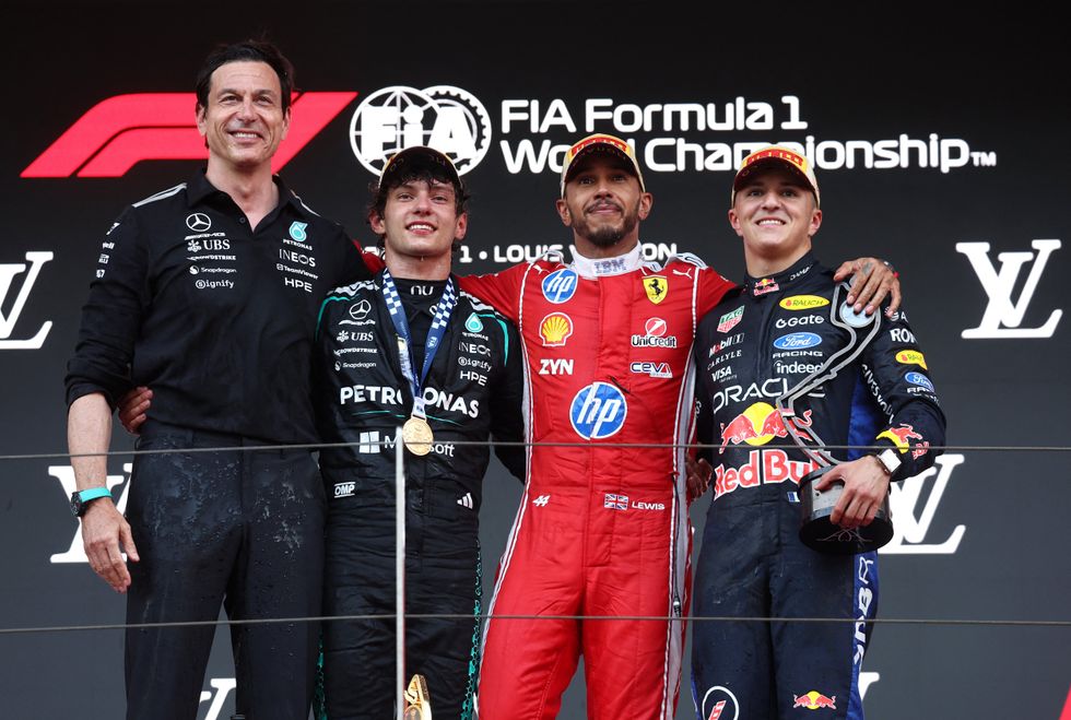 Kimi Antonelli is running away with the World Championship after five wins in a row