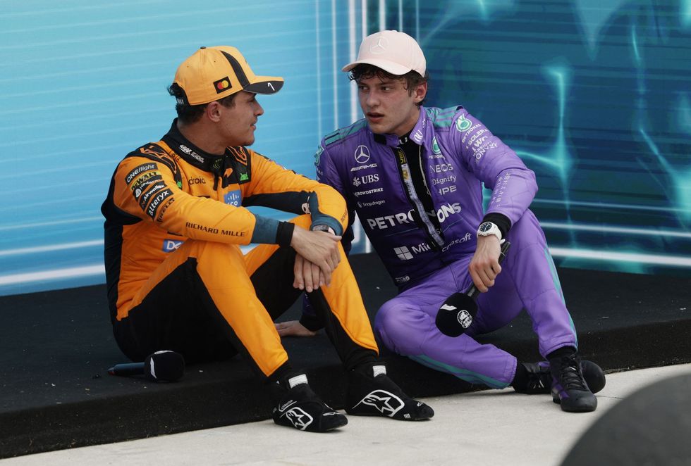 Kimi Antonelli, Lando Norris