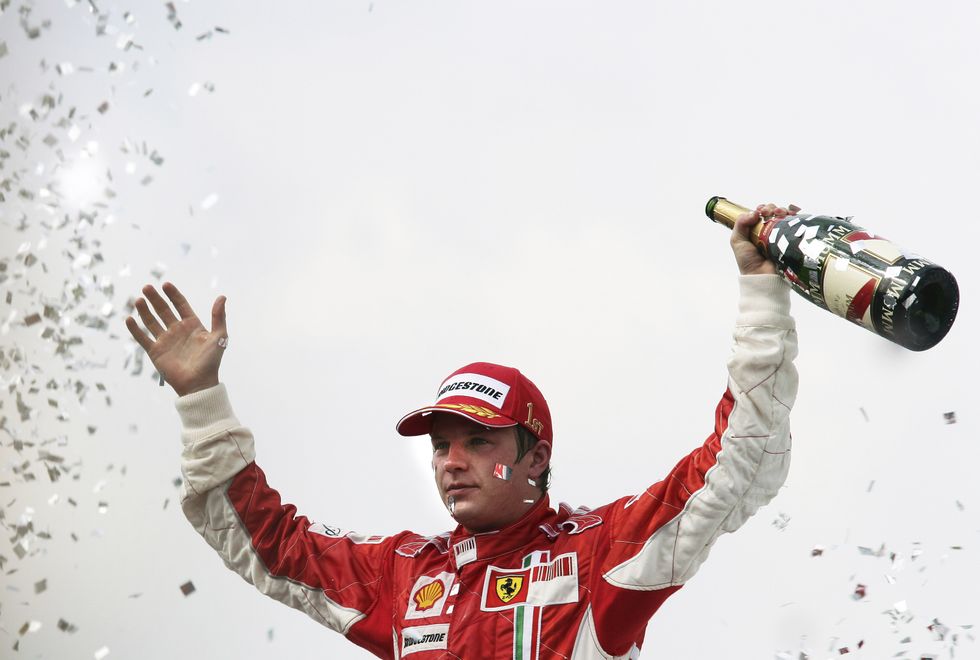 Kimi Raikkonen is Ferrari's last world champion