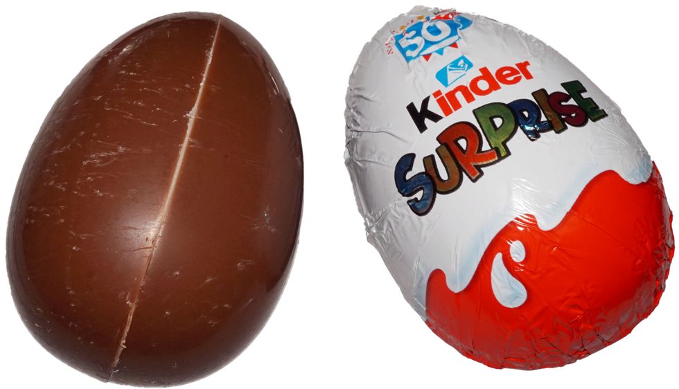Kinder Surprise eggs