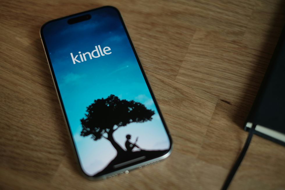 Kindle app on mobile
