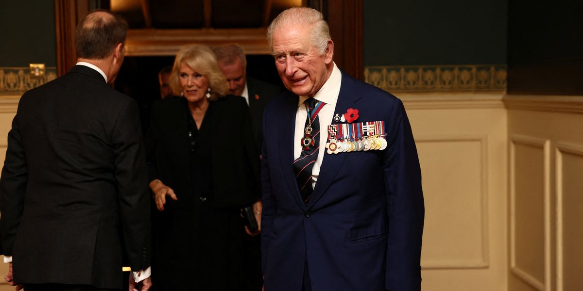 King Charles and Queen Camilla lead royals at Festival of Remembrance as LGBT armed forces to receive special honour thumbnail