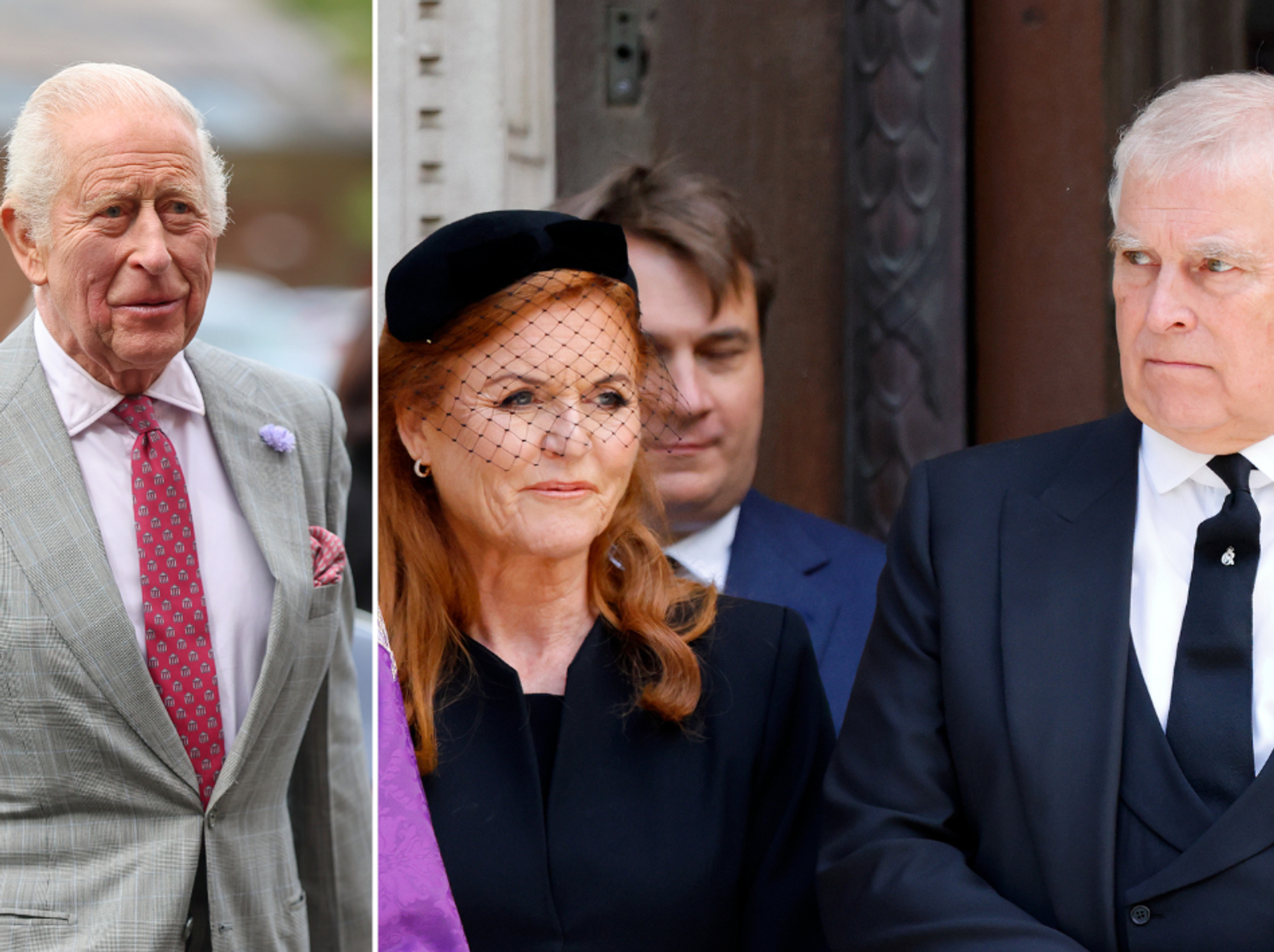 King and Sarah Ferguson