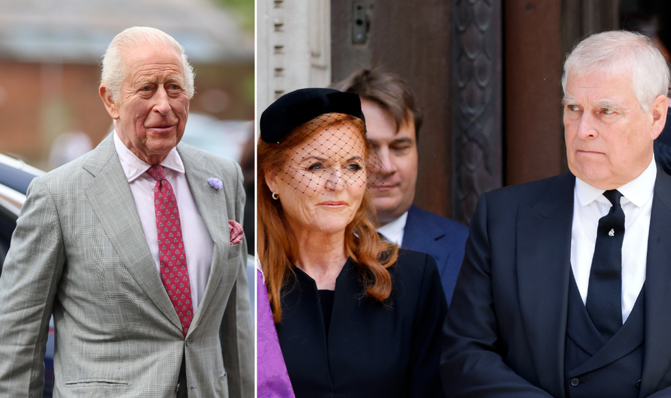 King and Sarah Ferguson